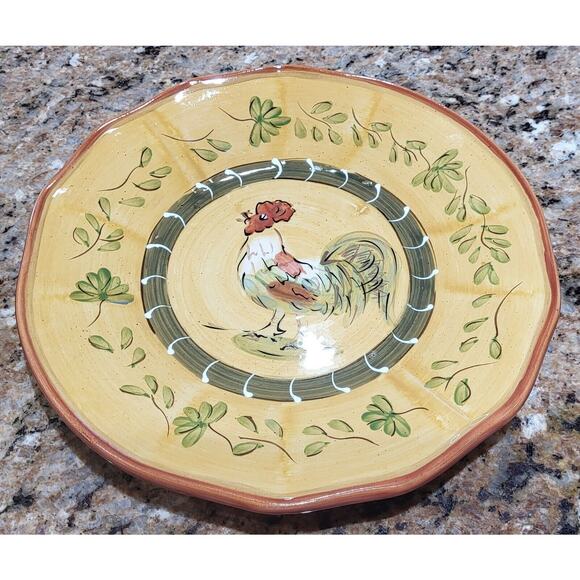 Cocorico Luncheon / Decorator Plates 8 3/4"" Rooster (Set Of 2) - Picture 14 of 16